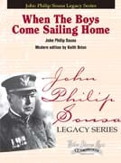When The Boys Come Sailing Home Concert Band sheet music cover